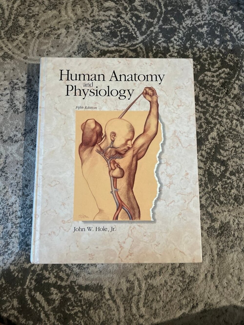 Book Human Anatomy and Physiology 5 th edition 1990 book